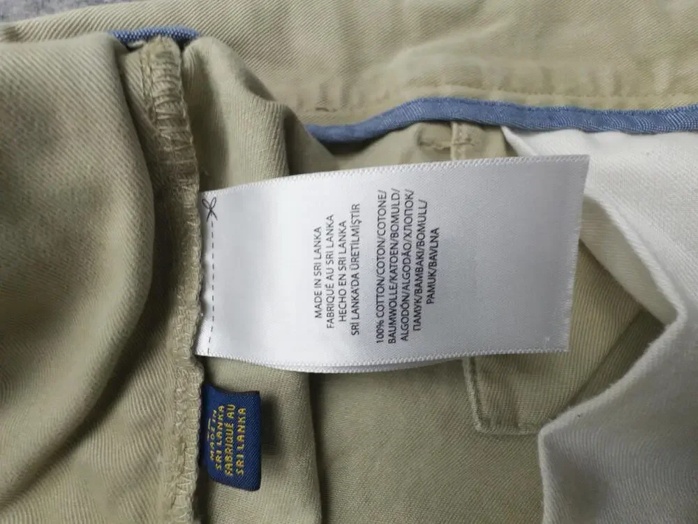 Polo Ralph Lauren Shorts Mens 32 Beige Classic Fit Chino 9